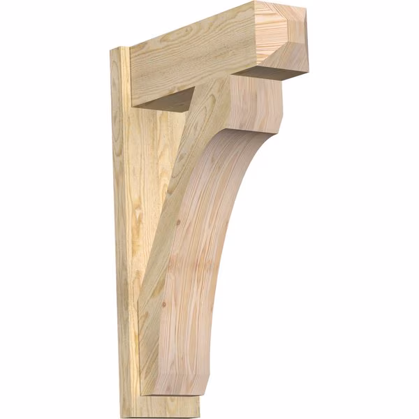 Legacy Craftsman Rough Sawn Outlooker, Douglas Fir, 8